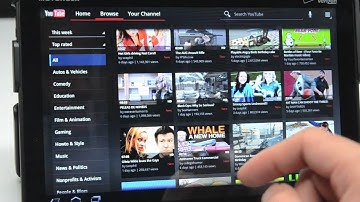 Motorola Xoom YouTube App