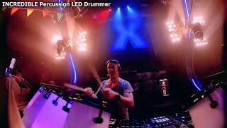 INCREDIBLE Percussion LED Drummer