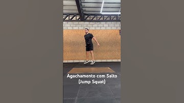 🚀AGACHAMENTO COM SALTO (JUMP SQUAT)🚀