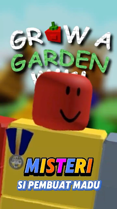 Misteri si pembuat madu di grow a garden roblox #roblox #robloxindonesia