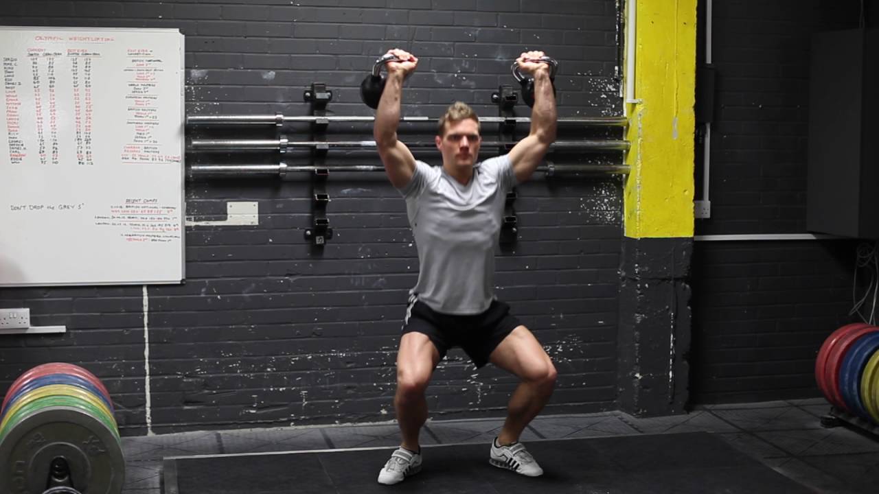 Double Kettlebell Jerk YouTube