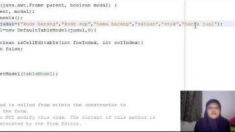 Tutorial Menu simpan edit delete di java,11130338,Siti Adha Ana R