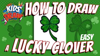 How to Draw a Four Leaf Clover Easy Profile