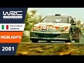 Rally Italia Sanremo 2001: WRC Highlights / Review / Results