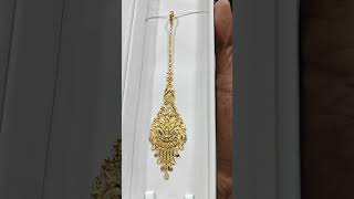 Gold RB Design Tika 💞 #goldjewellery #jewellery #tika #youtubevideo #trending