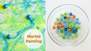 Marble Painting for Kids: A Fun Action Art