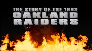 1998 oakland raiders yearbook