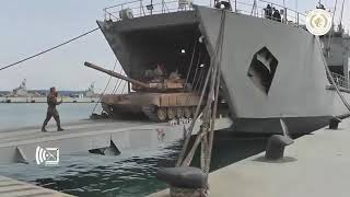 Algerian military beach landing operation prep 