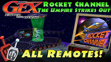 All Remotes | The Umpire Strikes Out - Rocket Channel | Gex: Enter the Gecko