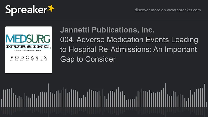 004. Adverse Medication Events Leading to Hospital...