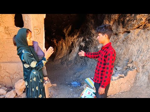 Young Man Gives Homeless Mother And Child A Magical Cave