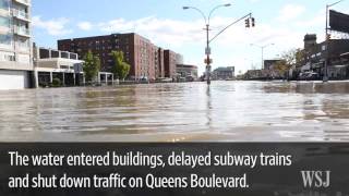 Water Main Break Floods Parts of Queens