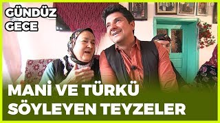 Mani Ve Türkü Söyleyen Köylü Teyzeler Uşak Resimi