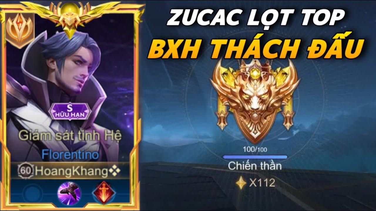 1 Ngày Leo Rank Lên TOP 82 Bảng Xếp Hạng Thách Đấu Cực Căng Của Zucac Sẽ Ra Sao?