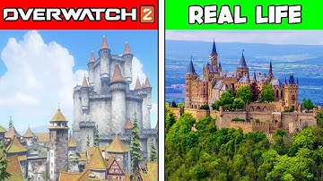 Overwatch Map Locations in REAL LIFE!