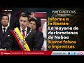 🔴 #EnVIVO | Informe a la Nación: La mayoría de declaraciones de Noboa fueron falsas o imprecisas