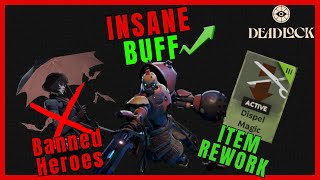 Deadlock Balance PATCH Update Explained | Banned Heroes, Dispel Magic, Insane Buffs