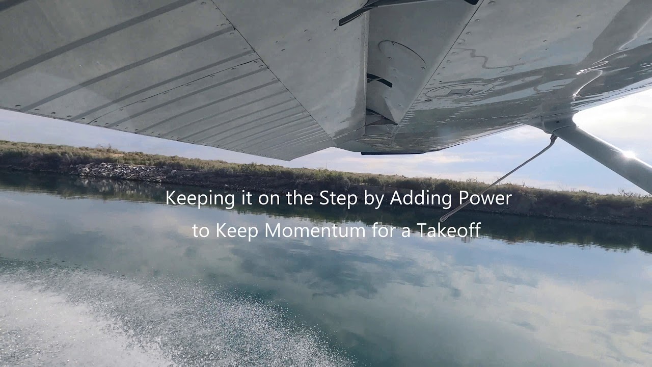 Seaplane Action: Colorado River Touch & Go