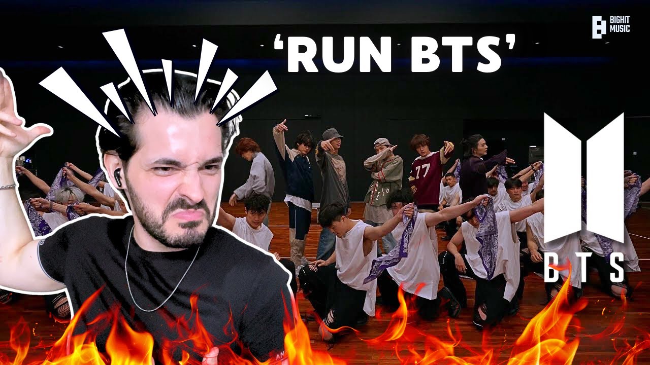[CHOREOGRAPHY] BTS (방탄소년단) '달려라 방탄 (Run BTS)' Dance Practice || KPOP REACT 🔥