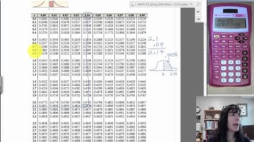 8.4 Normal Distribution: Find z-Score and Find Percent p39