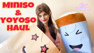 Miniso & yoyoso haul,under 250₹ miniso soft toys review 🧸  miniso bangalore AESTHETIC VLOGGER 2021 screenshot 2