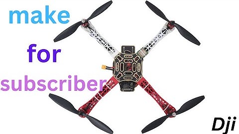 How to make F450 drone, using dji naza m lite
