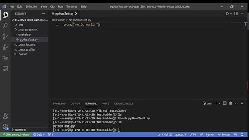 Using VSCode to SSH into an AWS EC2 instance