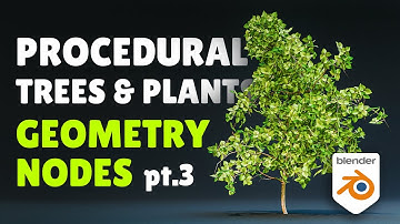 Create Plants and Trees in Blender 4.0! (Geometry Nodes Tutorial | Part 3)