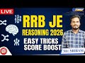 Reasoning for RRB JE 2026 | LIVE @ 7.30 | Mr. SRIRAM