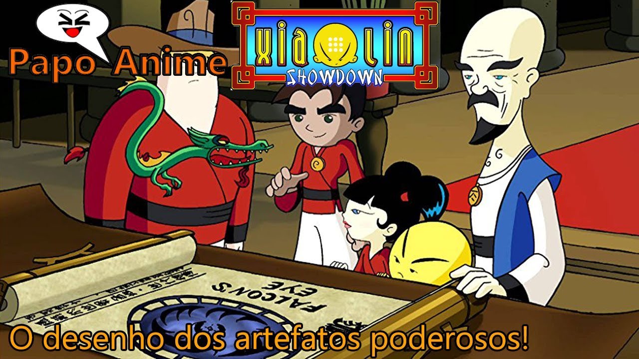 desenho duelo xiaolin