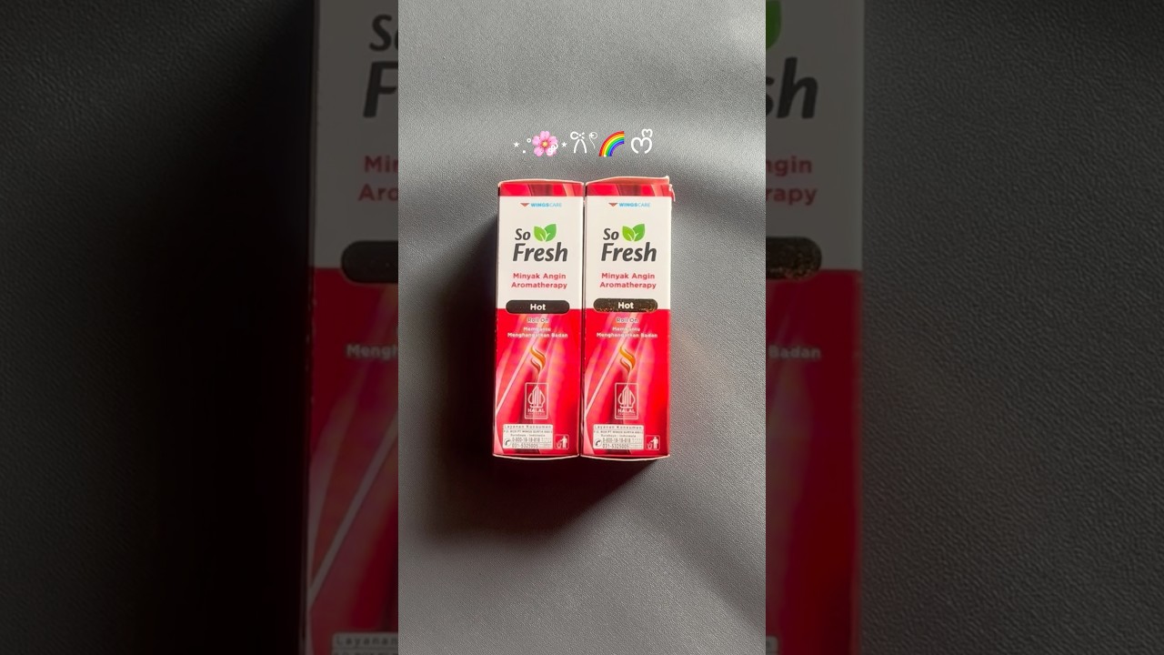 Minyak angin so fresh ✨ 