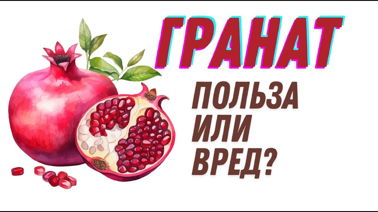 В чём польза граната для здоровья? Какие у него противопоказания.