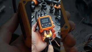 Miniature Electrofusion Welding Process ⚡ | Tiny Pipes, Perfect Fusion