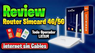 Router Simcard R103 4G/5G Vale La pena - Review
