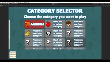 Testing Category Unlock in Trivia Quiz Game Template
