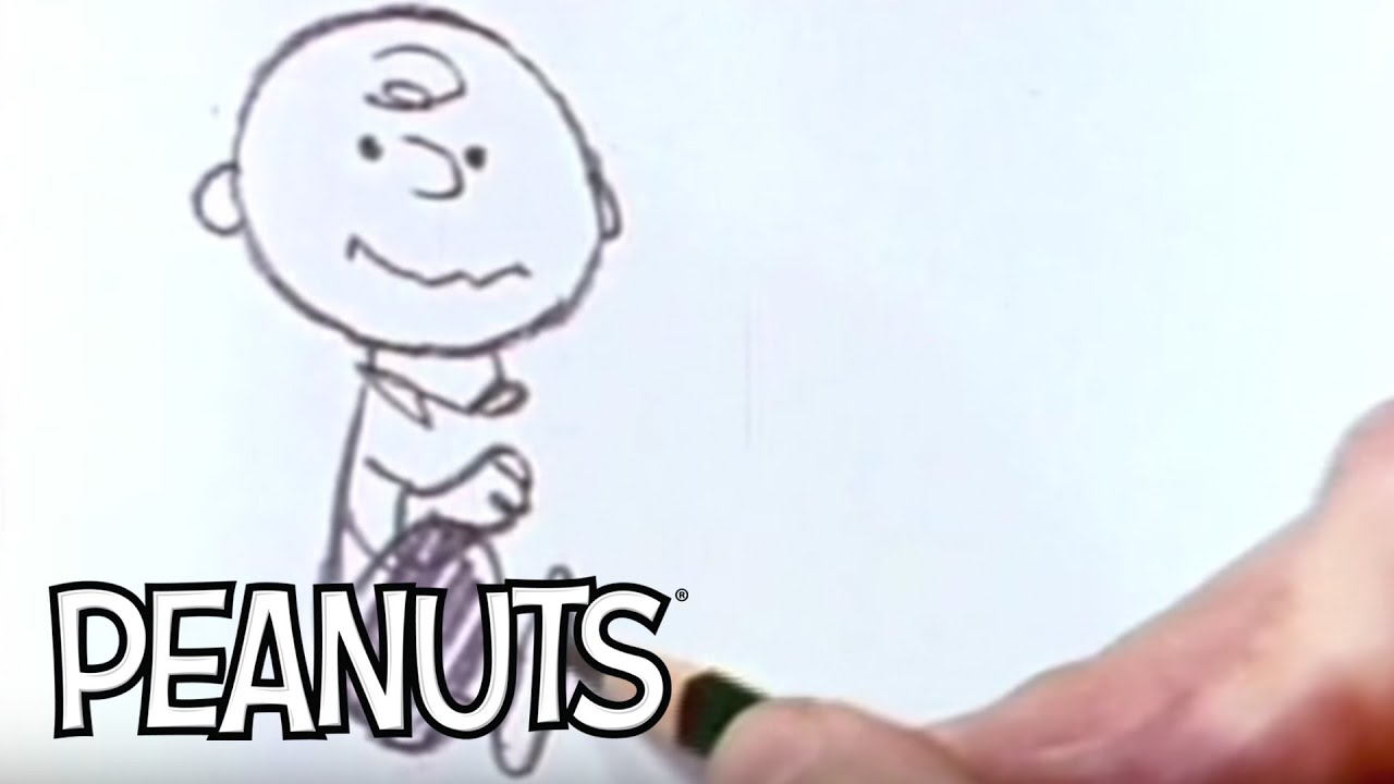 Charles Schulz Draws Charlie Brown In 45 Seconds And Exorcises His Demons Open Culture