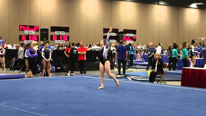 2016, Brooklynn Bloxom, L10 Floor, JO Nationals