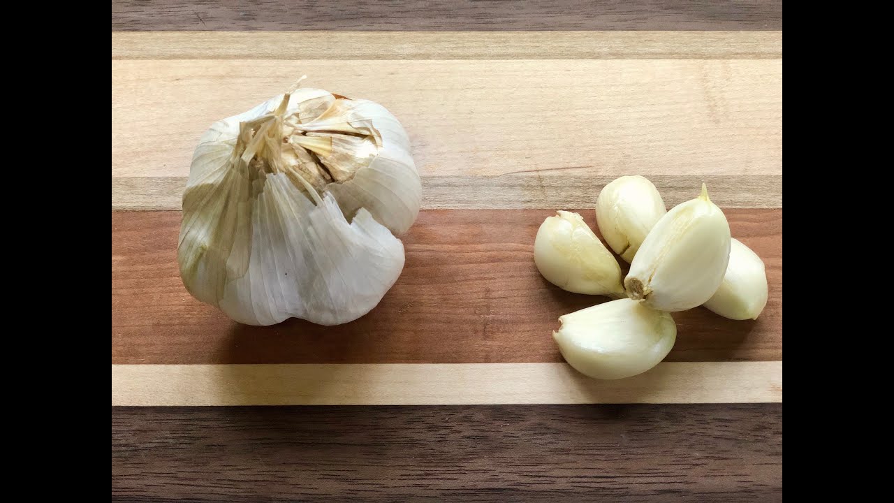 Peeling Garlic YouTube