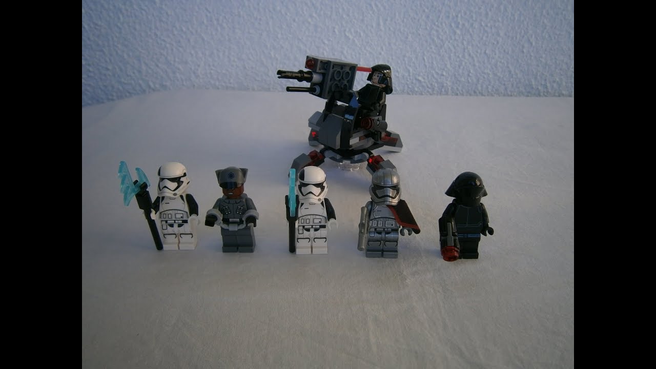 Lego Star Wars : First Order Specialists Battle Pack, Set 75197 & Extra Minifigures