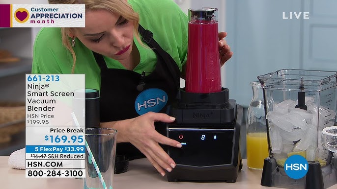 Ninja Nutri-Pro 1100W Personal Blender with Auto-iQ Technology on QVC 