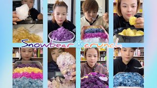Crushed Ice  Hard Ice  Refrozen Crushed Ice  Ice Eating Asmr  Satisfying Crunches