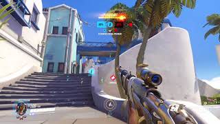 I threw an Ana nade from spawn & it got someone - Overwatch