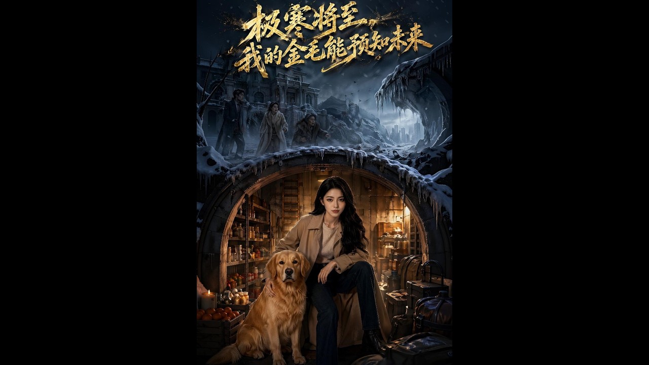 【一口气看完】《极寒将至，我的金毛能预知未来》#短剧 #AI短剧 #逆袭 #drama #爽剧 #鲨鱼先生