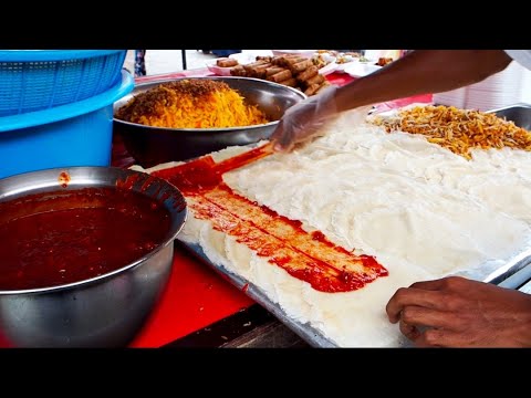 Amazing skills of POPIAH S.S ALI . Famous in Ipoh city - Malaysian Street Food