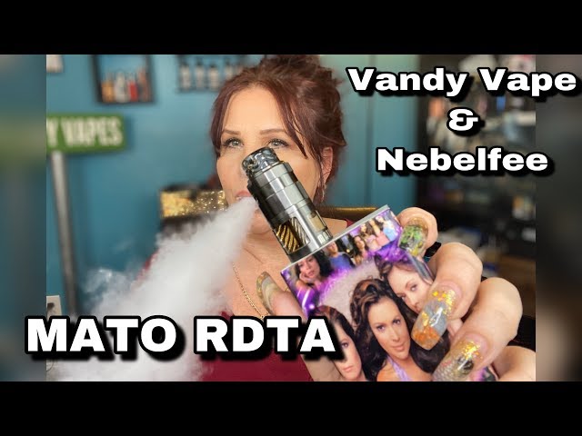 elfbar elfa master akku MATO RDTA by Vandy Vape & Nebelfee! single coil, steel rods, smooth airflow  & great flavor!!