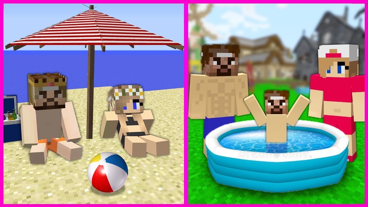 БЕДНЫЙ ОТПУСК ПРОТИВ БОГАТОГО ОТПУСКА! 😱 - Minecraft: ЖИЗНЬ БОГАТОГО ПРОТИВ БЕДНОГО!