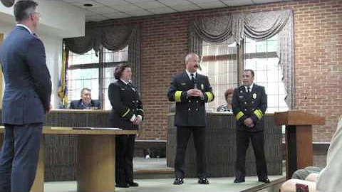Lt Gina Devito Staub receives recognition