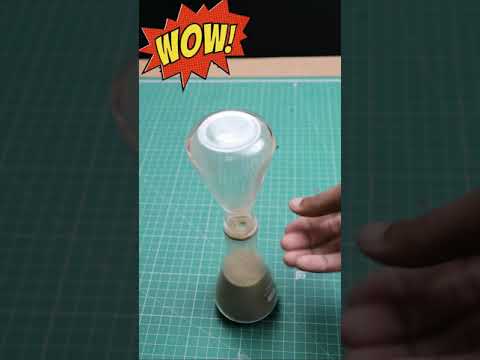 Beaker hack (sand clock) #shorts