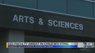 LCC faculty arrest in child sex sting