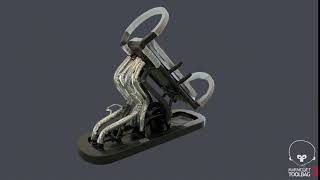 Sci-Fi Bed render in marmoset 3 Net Worth